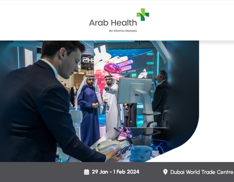 Meet you in Arab Health 2024